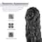 Glitzhome® 36.25" Oversized MGO Guardian Sitting Lion Garden Statue